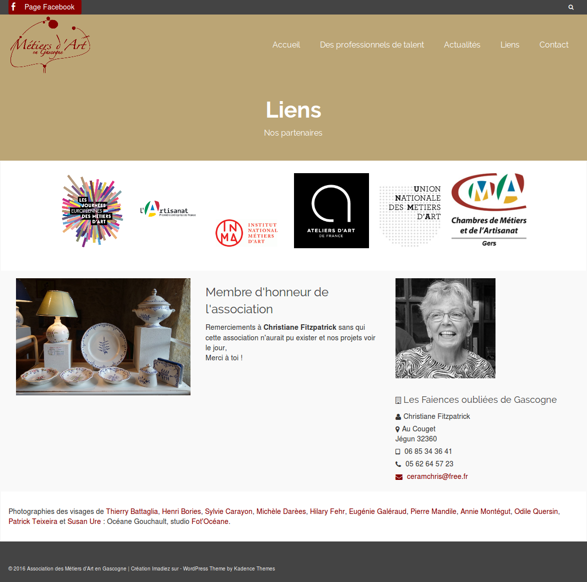 Association des Métiers d’Art en Gascogne : un nouveau site